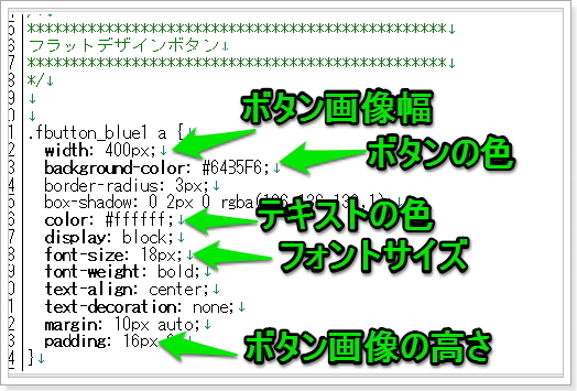 SIRIUS特典レスポンシブテンプレートfacileCSSボタンカスタマイズPC表示