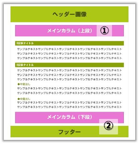 フリースペース１カラム