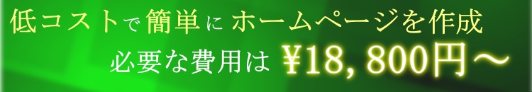 低コスト予算で個人事業ホームページ自作